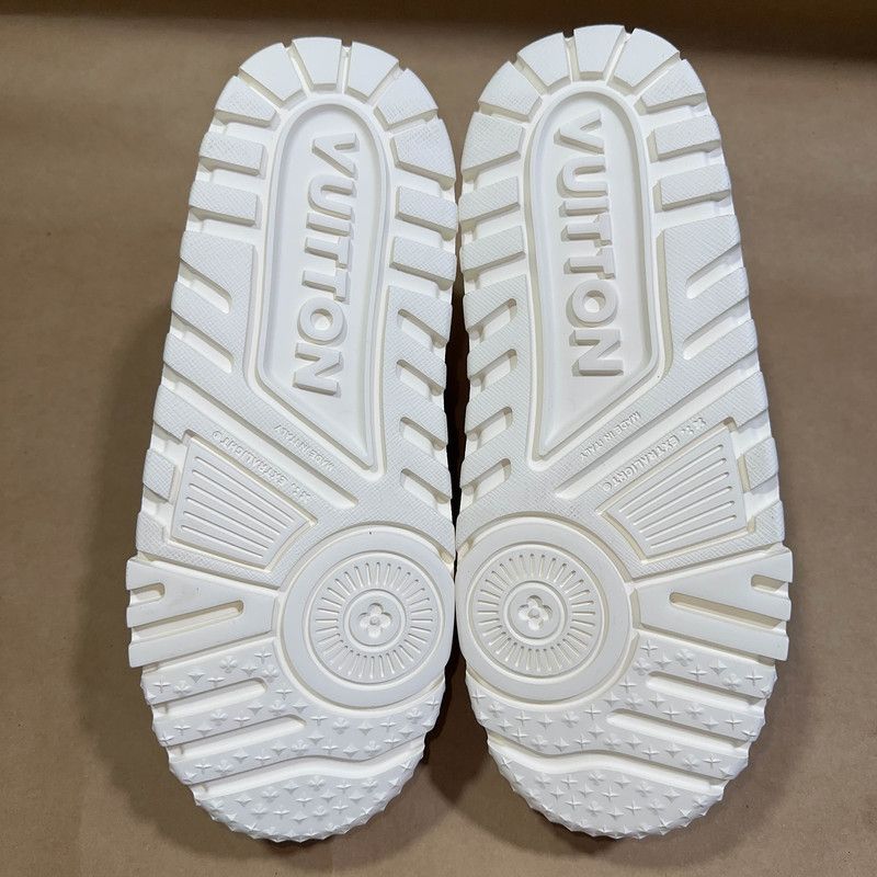 Louis Vuitton Louis Vuitton Trainer Leather Low-Top Sneakers 0079 Size US 8.5 / EU 41-42 - 4 Thumbnail