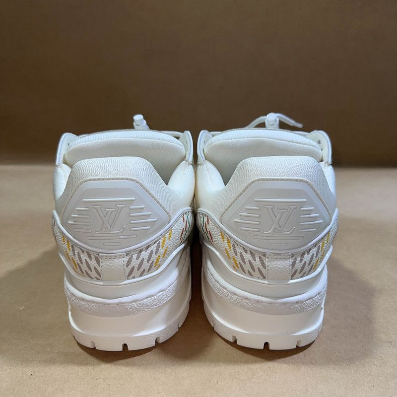 Louis Vuitton Louis Vuitton Trainer Leather Low-Top Sneakers 0079 Size US 8.5 / EU 41-42 - 3 Thumbnail