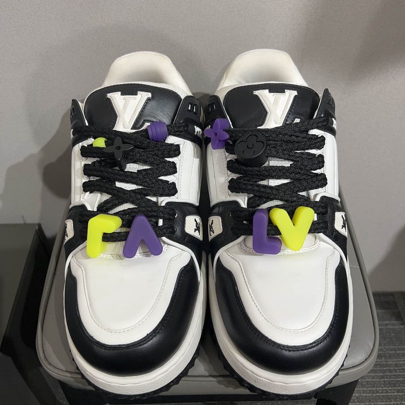 Louis Vuitton Louis Vuitton Trainer Maxi Low-Top Sneakers 0079 Size US 9 / EU 42 - 2 Thumbnail