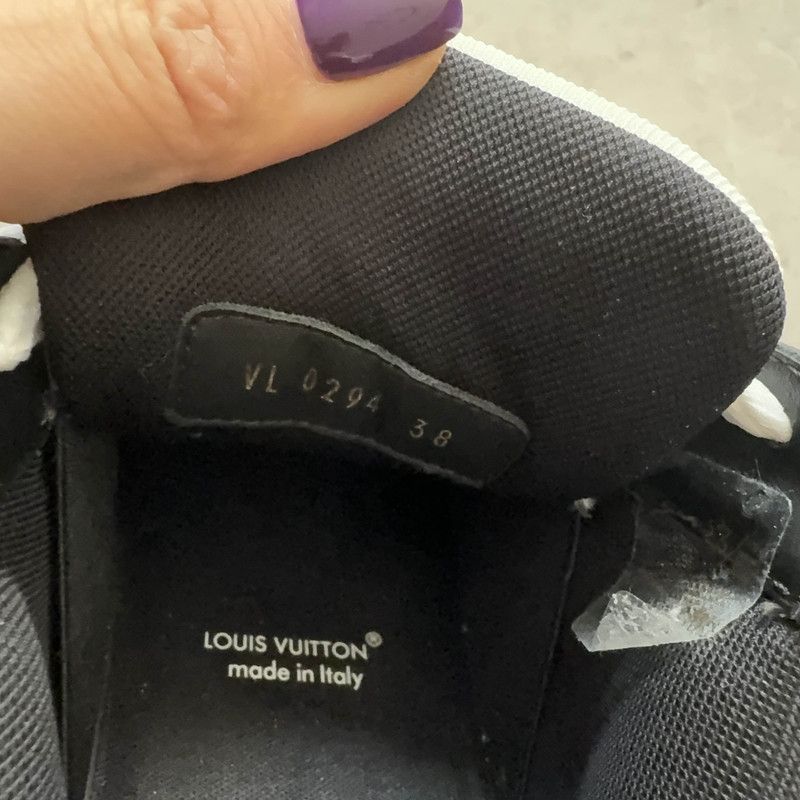 Louis Vuitton Louis Vuitton Trainer Maxi Black White Sneakers 0079 Size US 6.5 / EU 39-40 - 5 Thumbnail