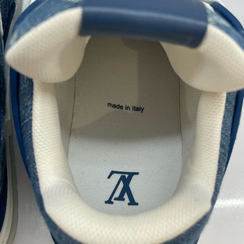 Louis Vuitton Louis Vuitton Vintage Denim Trainer Sneakers for Men 0079 Size US 8.5 / EU 41-42 - 13 Thumbnail