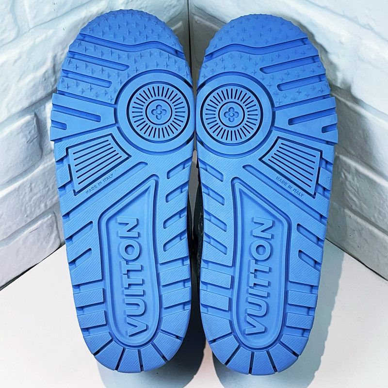 Louis Vuitton Louis Vuitton Trainer Maxi Low-Top Sneakers 0079 Size US 10.5 / EU 43-44 - 4 Thumbnail