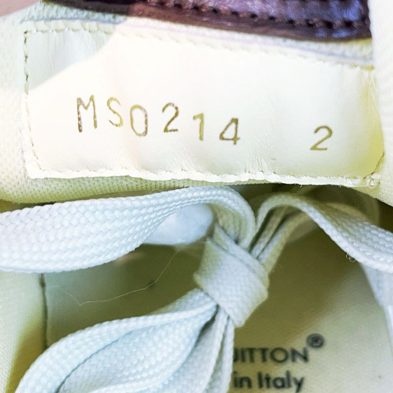 Louis Vuitton Louis Vuitton Trainer Low Top Sneakers in Brown 0079 Size US 5.5 / EU 38 - 6 Thumbnail