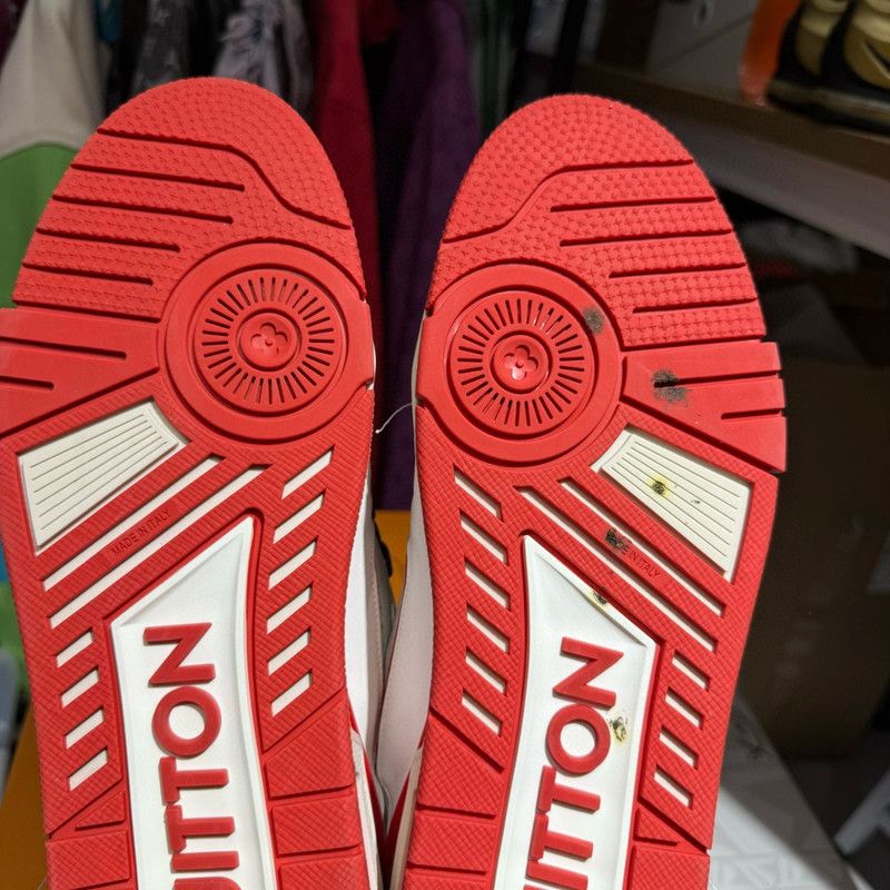 Louis Vuitton Louis Vuitton Trainer Upcycling Green Casual Sneakers 0079 Size US 10.5 / EU 43-44 - 8 Thumbnail
