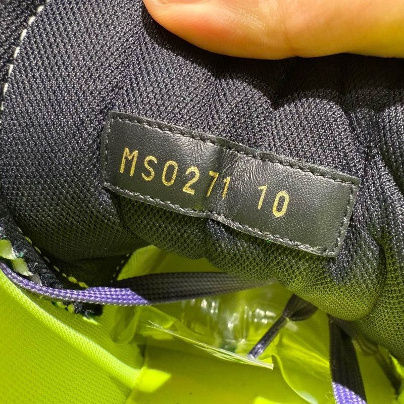 Louis Vuitton Louis Vuitton Trainer Upcycling Green Casual Sneakers 0079 Size US 10.5 / EU 43-44 - 5 Thumbnail