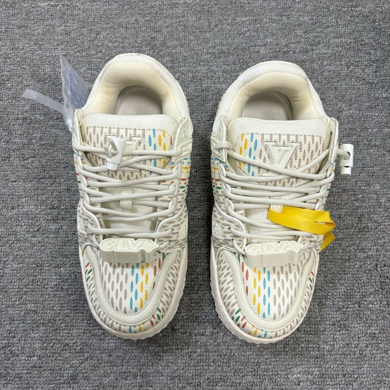 Louis Vuitton Louis Vuitton Trainer Low-Top Sneakers for Men 0079 Size US 6 / EU 39 - 2 Thumbnail