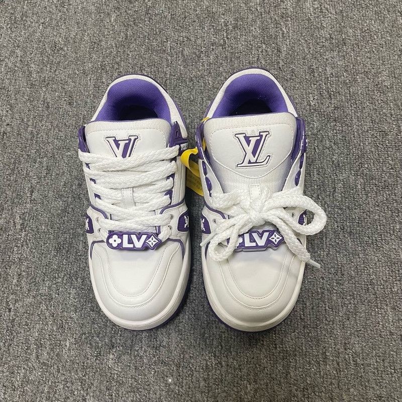 Louis Vuitton Louis Vuitton Trainer Maxi Low Top Sneakers 0079 Size US 6.5 / EU 39-40 - 2 Thumbnail