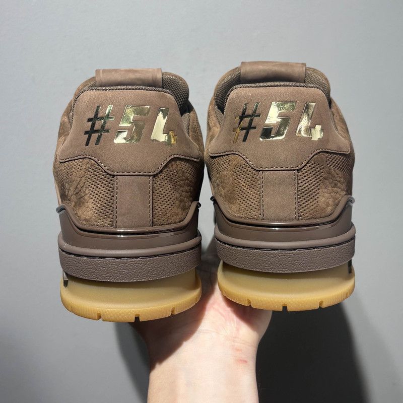 Louis Vuitton Louis Vuitton Trainer Low Top Sneakers 0079 Size US 8 / EU 41 - 3 Thumbnail