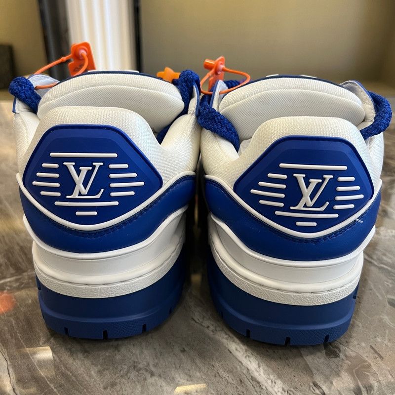 Louis Vuitton Louis Vuitton Trainer Maxi Stylish Low Top Sneakers 0079 Size US 8 / EU 41 - 3 Thumbnail