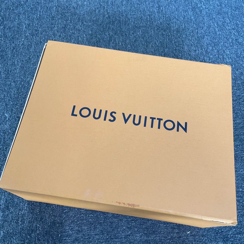Louis Vuitton Louis Vuitton Trainer Maxi Blue and White Sneakers 0079 Size US 7.5 / EU 40-41 - 6 Thumbnail