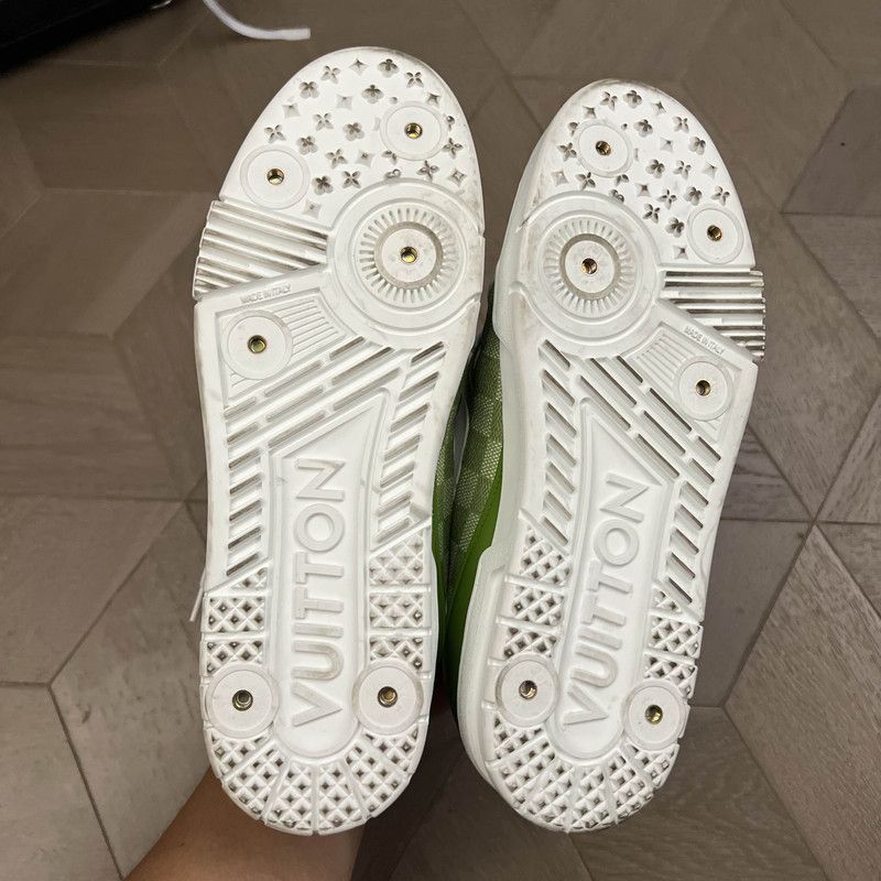 Louis Vuitton Louis Vuitton Tyler Trainer Low Top Sneakers 0079 Size US 8.5 / EU 41-42 - 4 Thumbnail