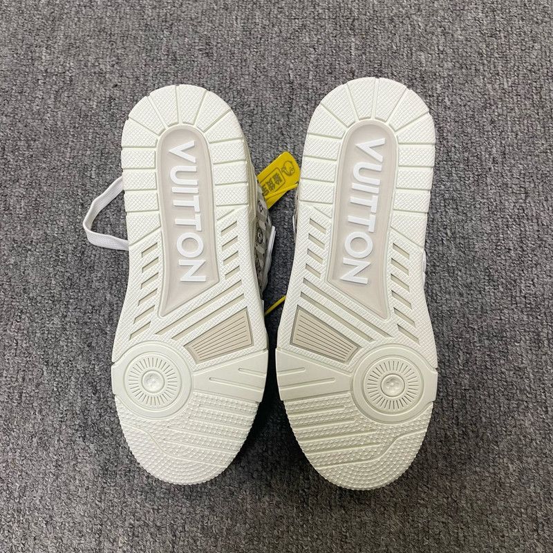 Louis Vuitton Louis Vuitton Trainer Sneakers in Light Brown 0079 Size US 5.5 / EU 38 - 6 Thumbnail