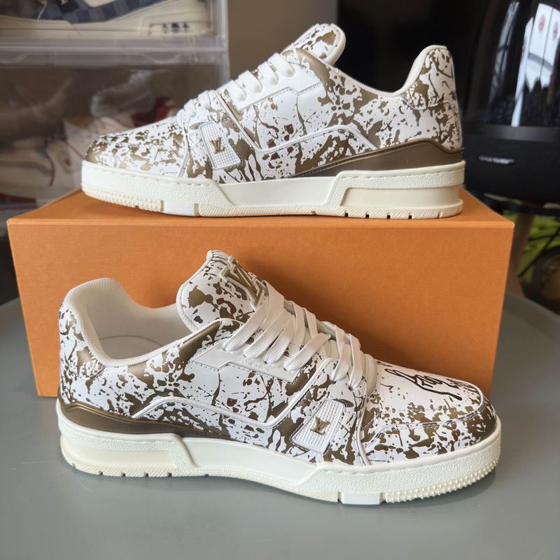 Louis Vuitton LEE QUIÑONES x LOUIS VUITTON Art Sneakers 0079 Size US 8 / EU 41 - 8 Thumbnail