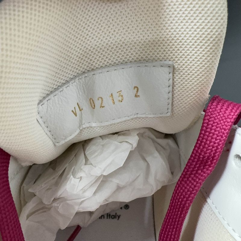 Louis Vuitton Louis Vuitton Stylish Low-top Sneakers in White and Purple 0079 Size US 5.5 / EU 38 - 5 Thumbnail