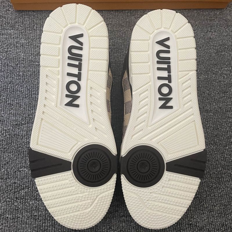 Louis Vuitton Louis Vuitton Checkerboard Low-Top Fashion Sneakers 0079 Size US 7.5 / EU 40-41 - 4 Thumbnail
