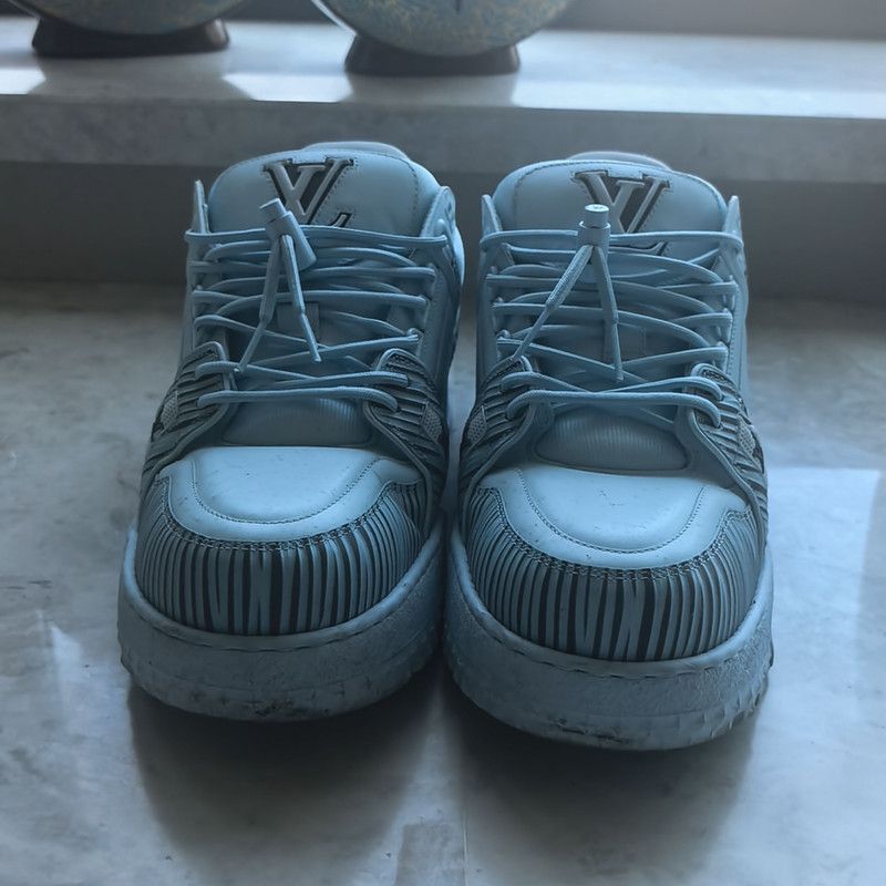 Louis Vuitton Louis Vuitton Trainer Low Top Sneakers for Men 0079 Size US 8.5 / EU 41-42 - 2 Thumbnail