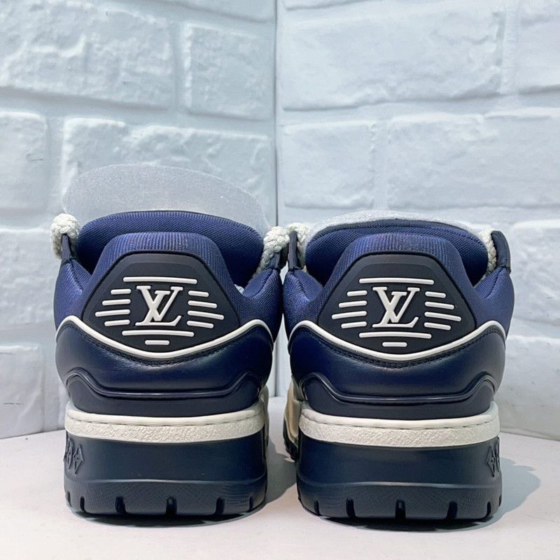 Louis Vuitton Louis Vuitton Trainer Maxi Low-Top Sneakers 0079 Size US 8.5 / EU 41-42 - 4 Thumbnail