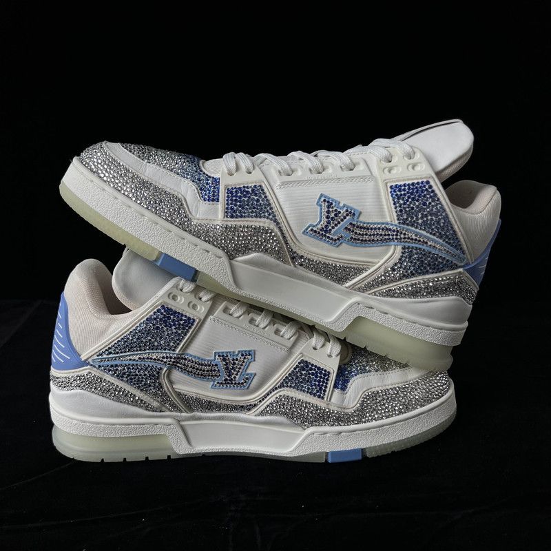 Louis Vuitton Louis Vuitton Colorful Trainer Sneakers for Men 0079 Size US 9.5 / EU 42-43 - 7 Thumbnail