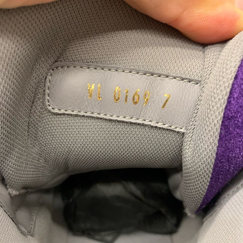 Louis Vuitton Louis Vuitton Purple High-Top Trainer Sneakers 0079 Size US 7 / EU 40 - 5 Thumbnail