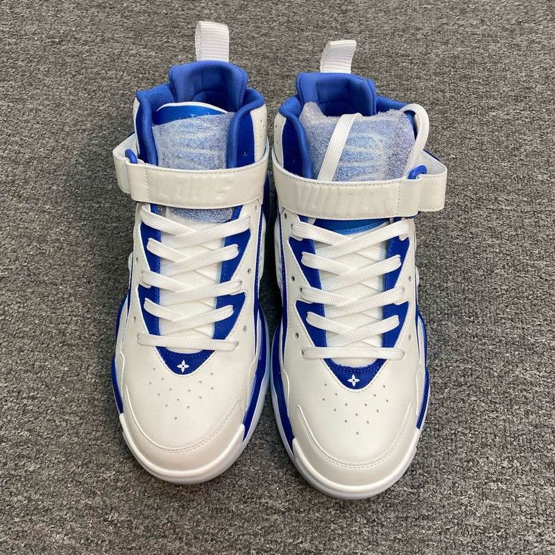 Louis Vuitton Louis Vuitton Trainer 2 High-Top Sneakers 0079 Size US 7.5 / EU 40-41 - 8 Thumbnail