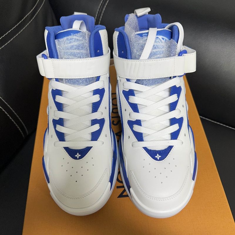 Louis Vuitton Louis Vuitton Trainer 2 High-Top Sneakers 0079 Size US 7.5 / EU 40-41 - 2 Thumbnail