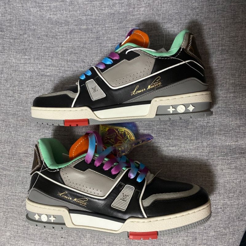 Louis Vuitton Louis Vuitton Trainer Fashion Sneakers for Men 0079 Size US 7.5 / EU 40-41 - 3 Thumbnail