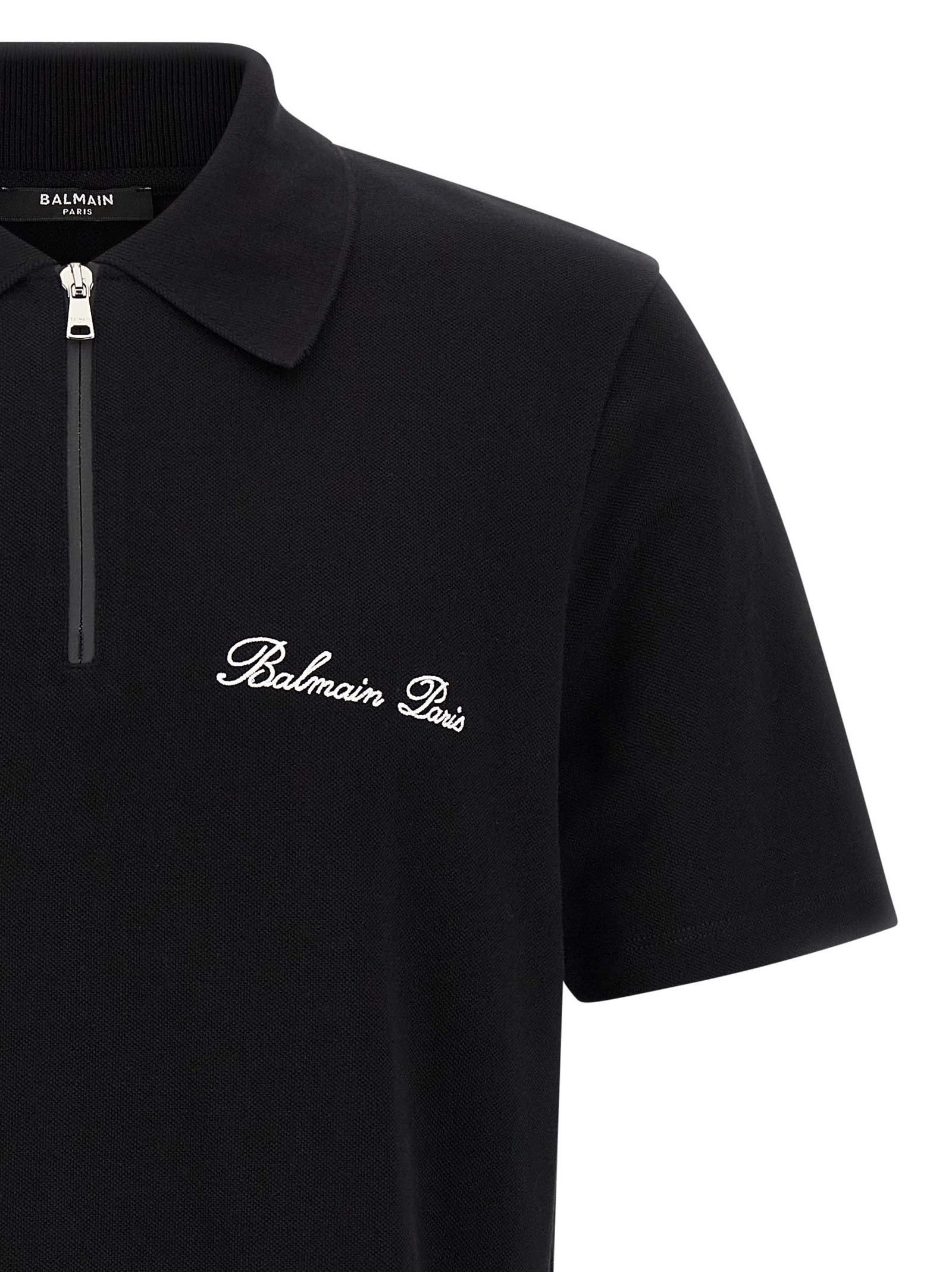 Balmain Logo Embroidery Polo Shirt Size US S / EU 44-46 / 1 - 3 Thumbnail