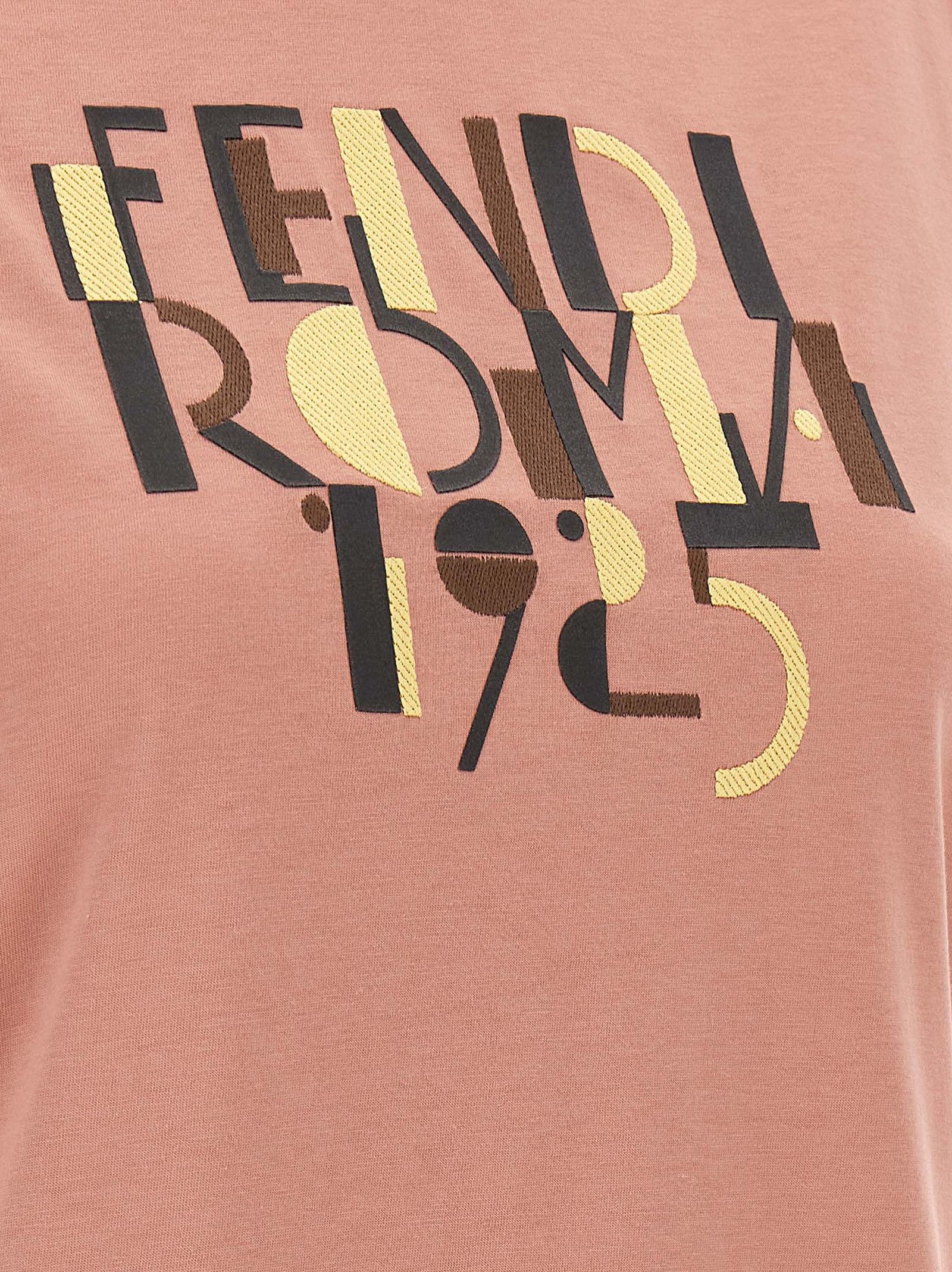 Fendi 'Fendi Roma 1925' T-Shirt Size L / US 10 / IT 46 - 4 Thumbnail