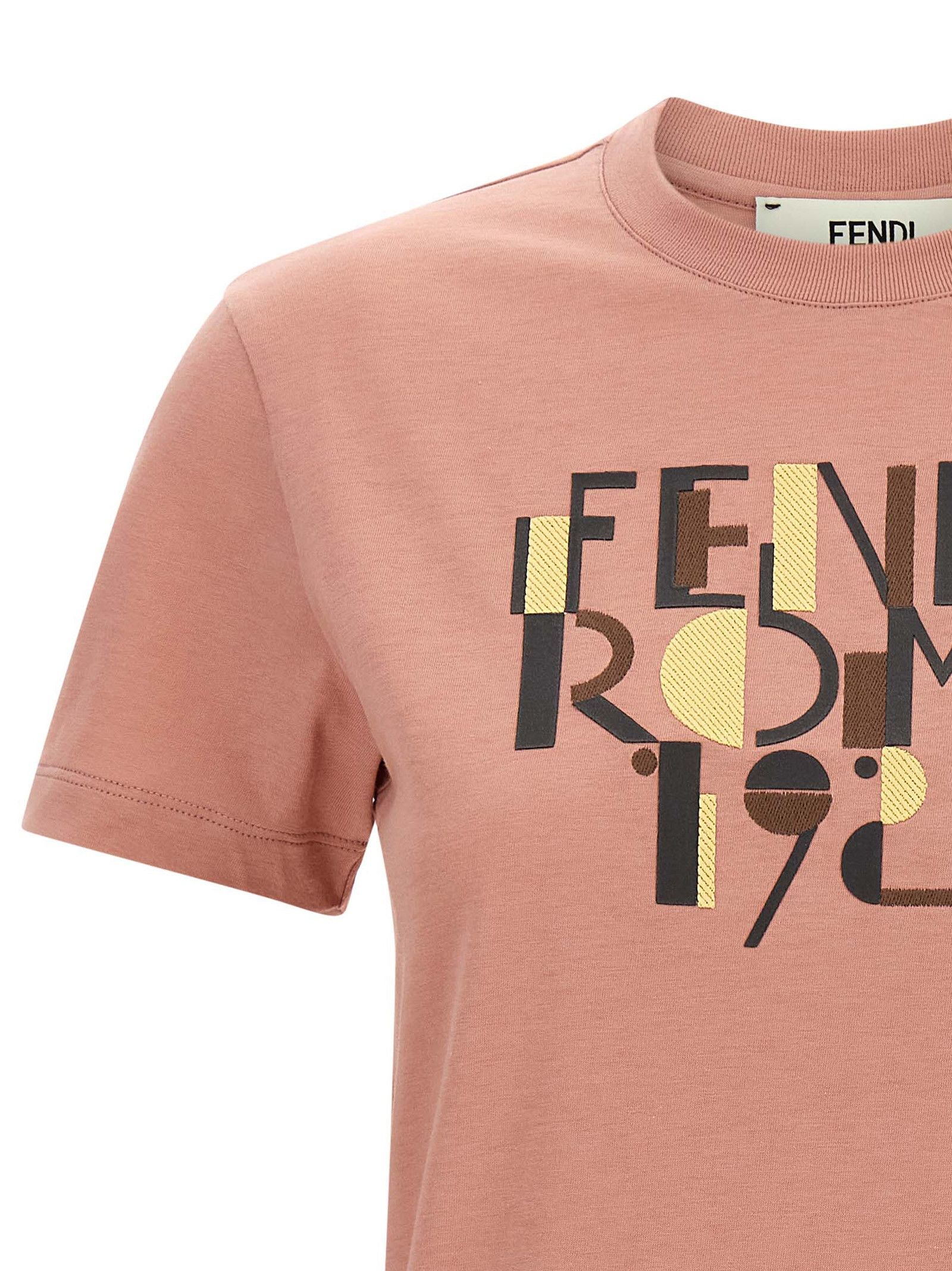 Fendi 'Fendi Roma 1925' T-Shirt Size S / US 4 / IT 40 - 3 Thumbnail