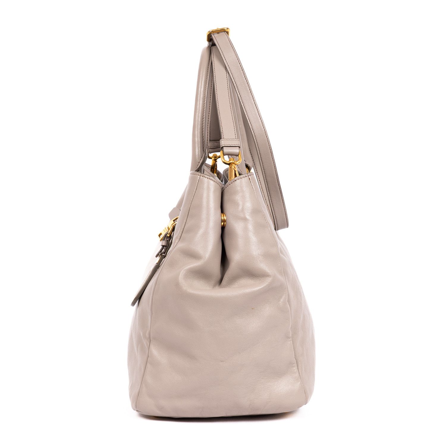 Prada Front Zip Pocket Crossbody Tote Size ONE SIZE - 3 Thumbnail