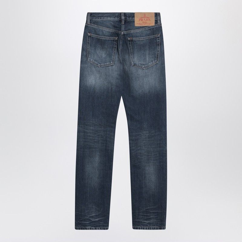Prada Prada Blue Washed-Out Jeans Size 25" / US 0 / IT 36 - 2 Thumbnail