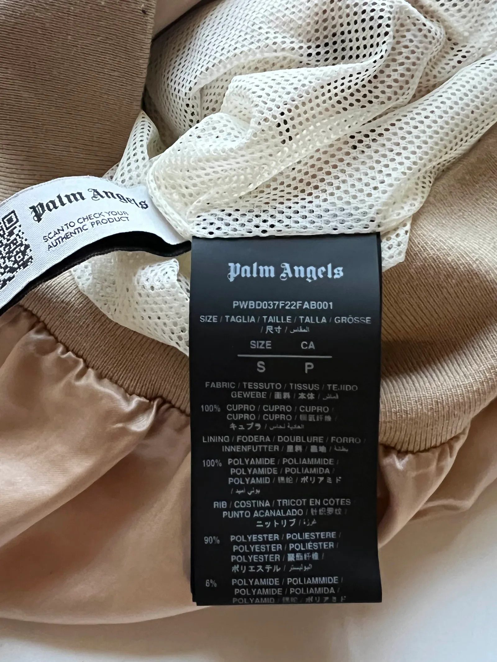 Palm Angels Palm angels Silk trackjacket Jacket Size S / US 4 / IT 40 - 6 Thumbnail