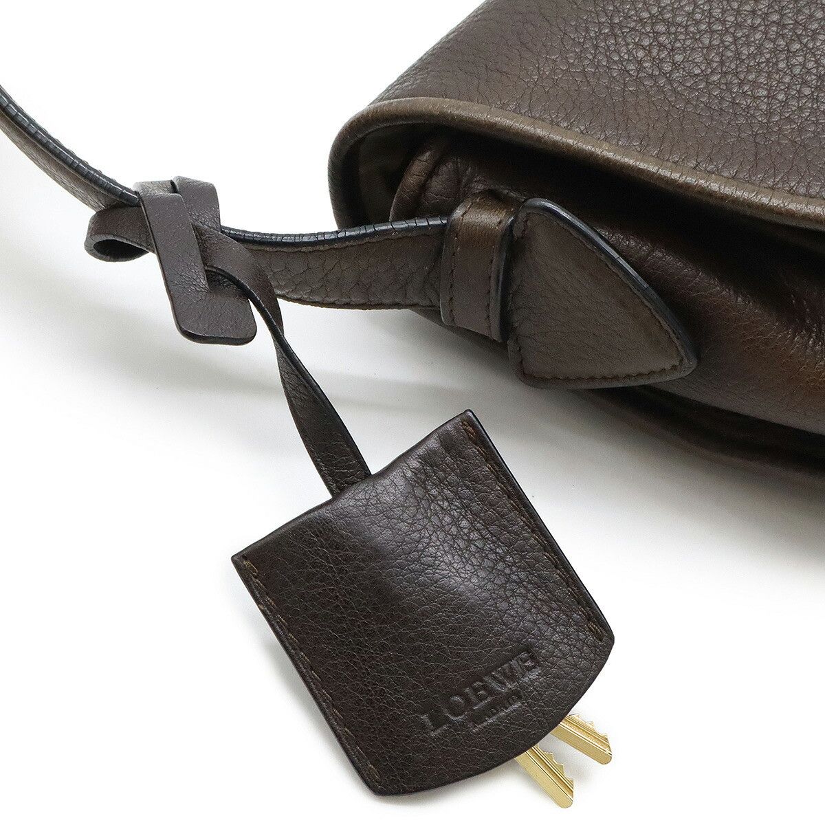 Loewe Loewe Loewe Heritage Leather Shoulder Bag Leather Shoulder Bag Size ONE SIZE - 5 Thumbnail