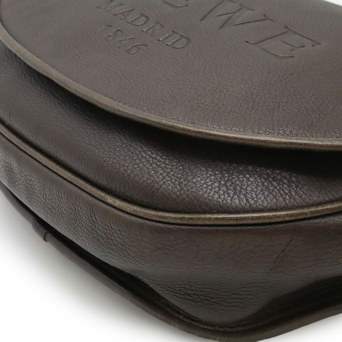 Loewe Loewe Loewe Heritage Leather Shoulder Bag Leather Shoulder Bag Size ONE SIZE - 3 Thumbnail