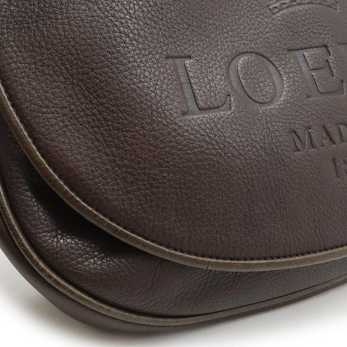 Loewe Loewe Loewe Heritage Leather Shoulder Bag Leather Shoulder Bag Size ONE SIZE - 9 Thumbnail