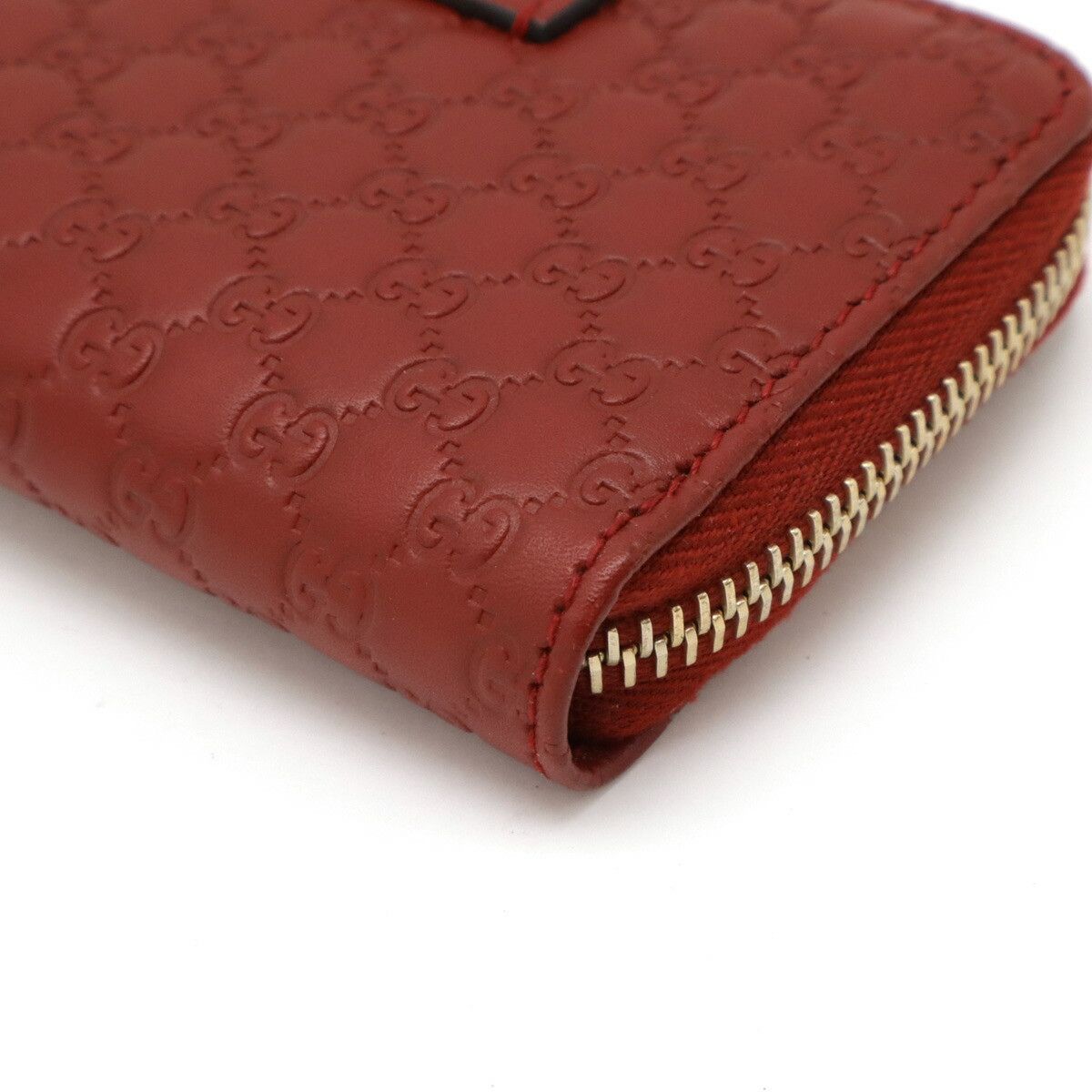 Gucci Gucci Gucci Microguccissima Leather Coin Purse 544249 Leather Coin Case 544249 DUTY FREE for USA Size ONE SIZE - 3 Thumbnail