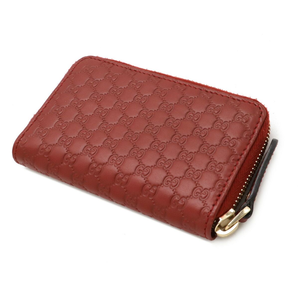 Gucci Gucci Gucci Microguccissima Leather Coin Purse 544249 Leather Coin Case 544249 DUTY FREE for USA Size ONE SIZE - 2 Thumbnail