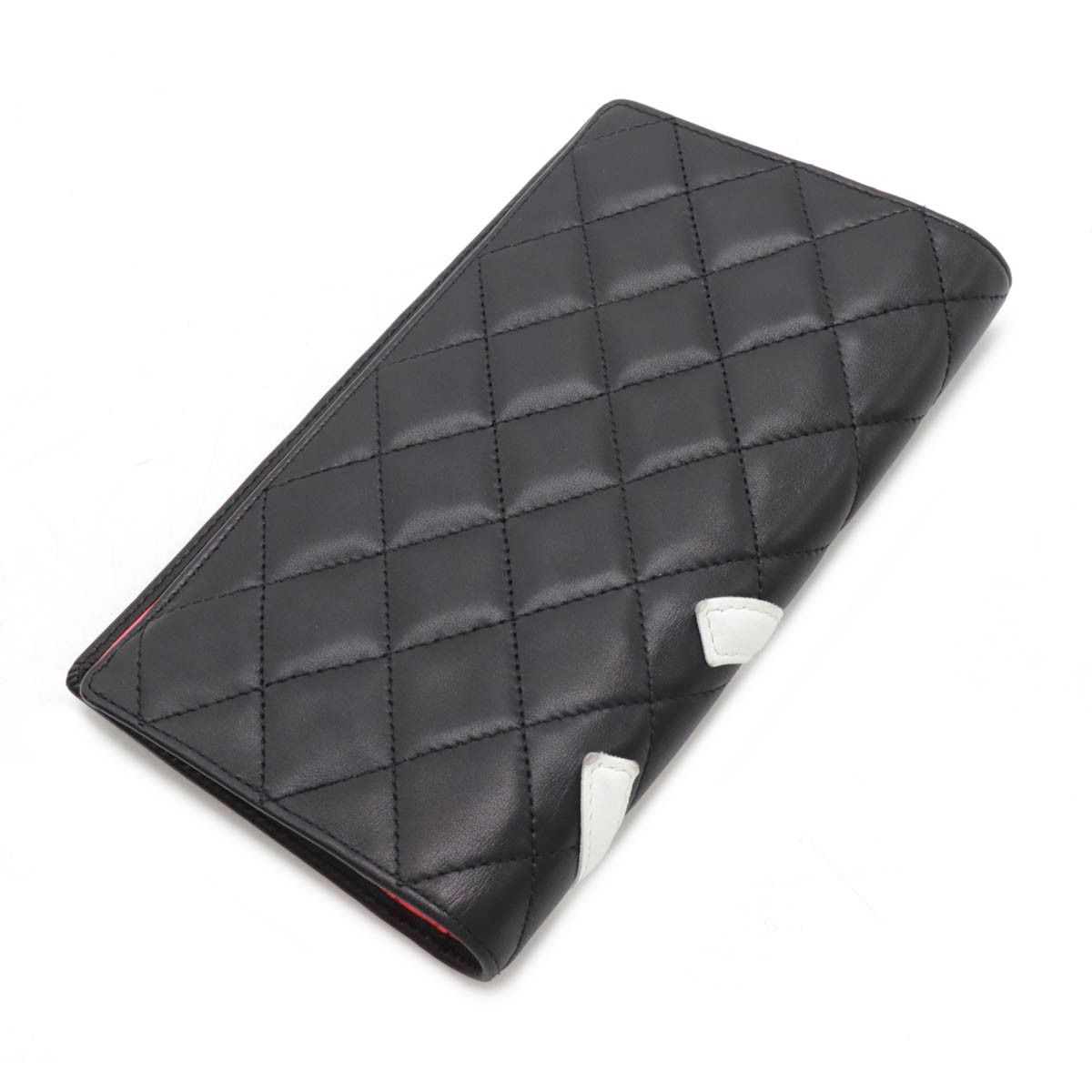Chanel Chanel Chanel Cambon Line Soft Calf Coco Mark Long Wallet A26717 Leather Long Wallet A26717 Size ONE SIZE - 2 Thumbnail