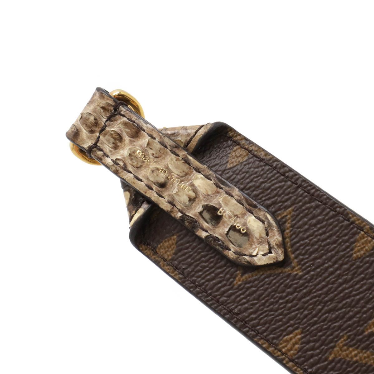 Louis Vuitton Louis Vuitton Louis Vuitton Monogram Python Shoulder Strap J02308 Canvas Other J02308 Size ONE SIZE - 5 Thumbnail