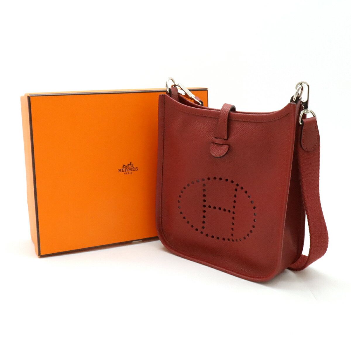 Hermes Hermes Hermes Evelyne Veau Epsom Shoulder Bag Leather Shoulder Bag Stamp X (2016) Size ONE SIZE - 7 Thumbnail