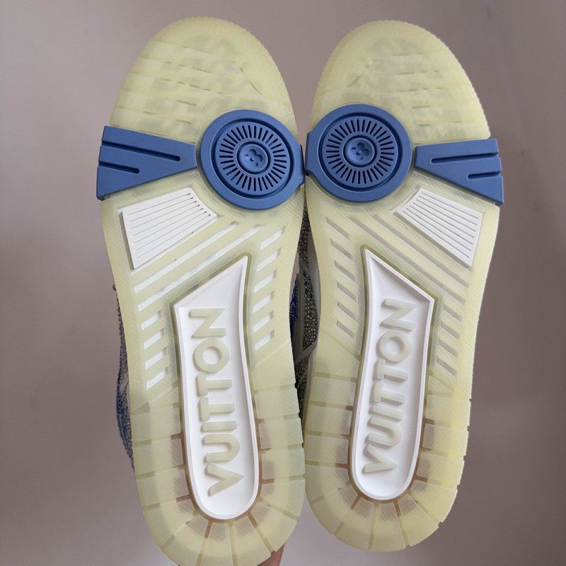 Louis Vuitton Louis Vuitton Colorful Trainer Low-Top Sneakers 0079 Size US 8 / EU 41 - 4 Thumbnail
