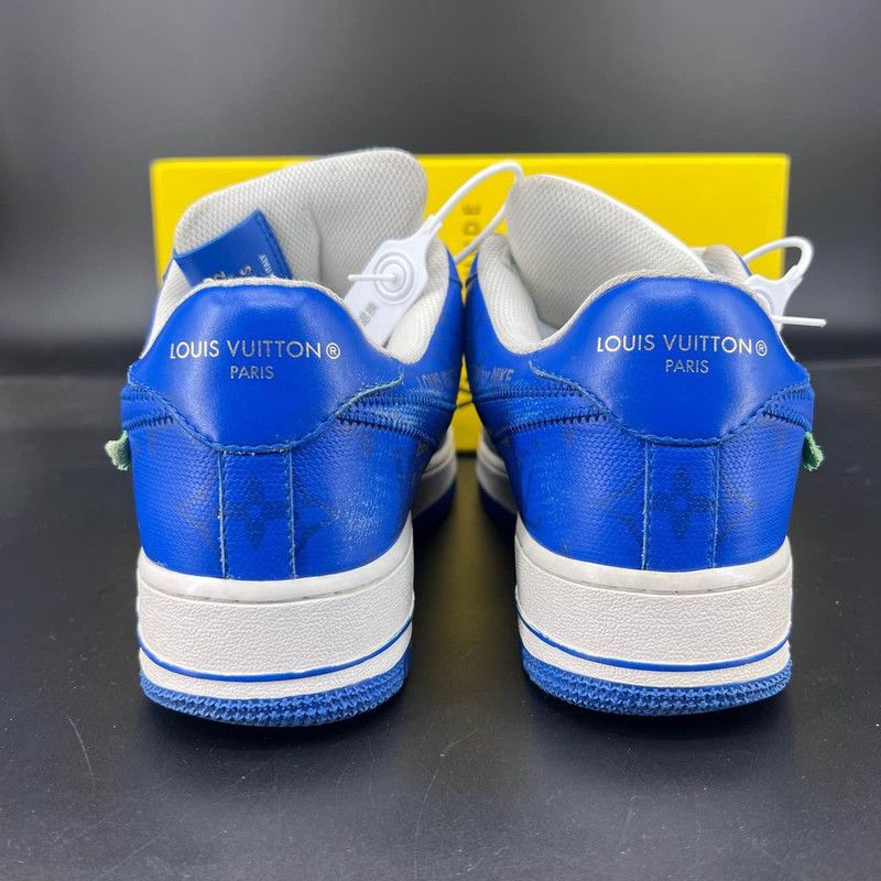 Louis Vuitton Louis Vuitton x Nike Air Force 1 Low Sneakers 0079 Size US 7 / EU 40 - 3 Thumbnail