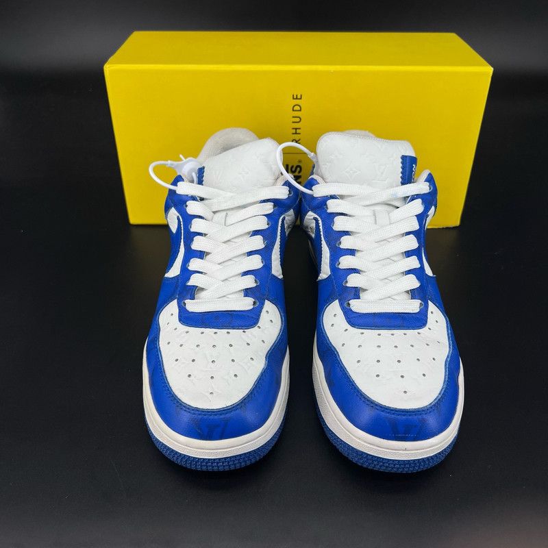 Louis Vuitton Louis Vuitton x Nike Air Force 1 Low Sneakers 0079 Size US 7 / EU 40 - 2 Thumbnail