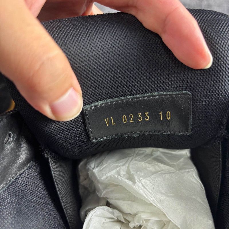 Louis Vuitton Louis Vuitton Trainer Maxi Black Low-Top Sneakers 0079 Size US 10.5 / EU 43-44 - 5 Thumbnail