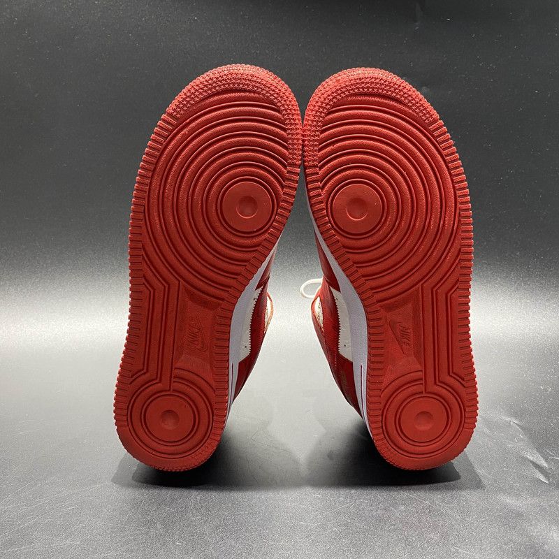 Louis Vuitton Nike x Louis Vuitton Red Air Force 1 Sneakers 0079 Size US 7.5 / EU 40-41 - 4 Thumbnail