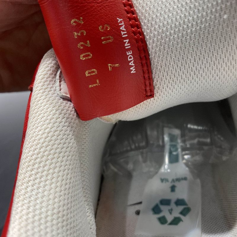 Louis Vuitton Nike x Louis Vuitton Red Air Force 1 Sneakers 0079 Size US 7.5 / EU 40-41 - 5 Thumbnail