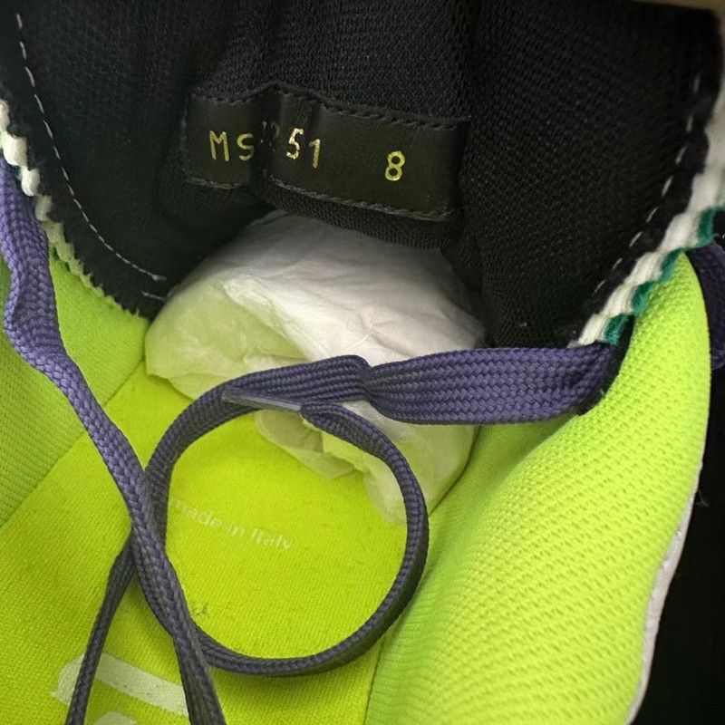 Louis Vuitton Louis Vuitton Upcycling Trainer Green Low-Top Sneakers 0079 Size US 8.5 / EU 41-42 - 5 Thumbnail