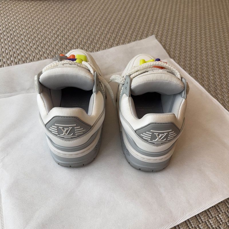 Louis Vuitton Louis Vuitton Trainer Maxi Low Top Sneakers 0079 Size US 5.5 / EU 38 - 3 Thumbnail