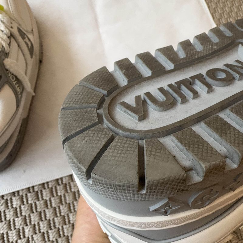 Louis Vuitton Louis Vuitton Trainer Maxi Low Top Sneakers 0079 Size US 5.5 / EU 38 - 8 Thumbnail