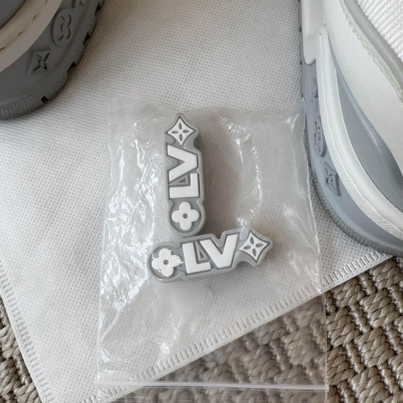 Louis Vuitton Louis Vuitton Trainer Maxi Low Top Sneakers 0079 Size US 5.5 / EU 38 - 10 Thumbnail